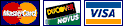 MasterCard/Discover/Visa